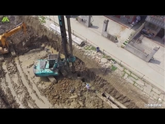 Peralatan dasar tumpukan Osilator casing hidrolik