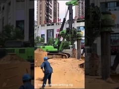 Mesin Pile Rig Pengeboran Ruang Kepala Rendah Rotary Pondasi Konstruksi 560KN