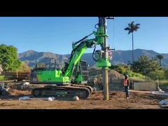 Rig Pengeboran Lubang Bor Hidraulik KR50A Disesuaikan Kecepatan Berjalan Maksimal 5,6km/H