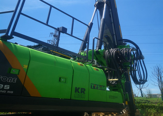 Crawler Rotary Digunakan Rig Pengeboran 1200mm Bored Piling Foundation