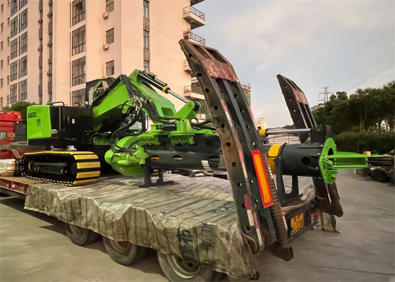 Rig Pengeboran Rotary Hidrolik Mesin Crawler 50kn Untuk Konstruksi