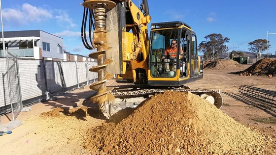 Excavator Hidrolik Auger Boring Pile Machine Drive Unit Bor Bumi