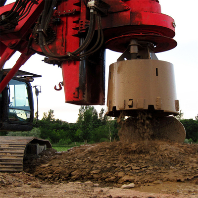 Bucket Soil Excavator Attachments Alat Rig Bucket Pengeboran Tanah Batu