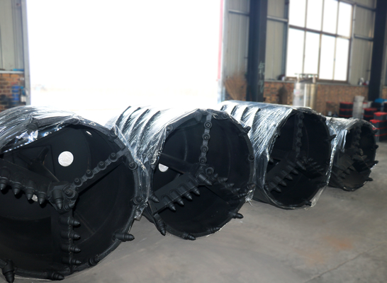 Alat Rig Pengeboran APIE 600mm Cross Cutter Core Barrel Dengan Batu