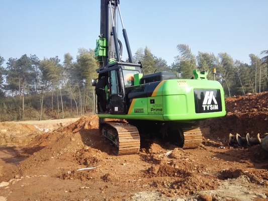 menggunakan rig pengeboran putar KR90C Konstruksi Infrastruktur Teknologi Canggih Mait Piling Machine