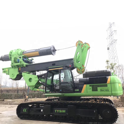 Mesin Pile Hidrolik KR360C Untuk Teknik Mini Drilling Rig Rotary 62M