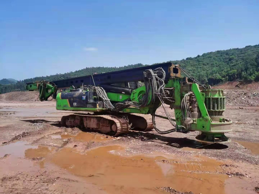 Bor Crawler Hidrolik Digunakan Mesin Piling Rotary Kedalaman 28m Untuk Konstruksi