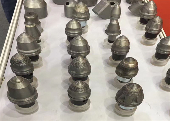Auger Rock Teeth Excavator 19mm Rock Bucket Dengan Alat Pengeboran Gigi