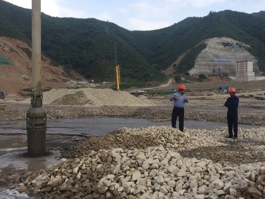 Konstruksi Pondasi Perbaikan Tanah Mesin Vibroflot Listrik 75W