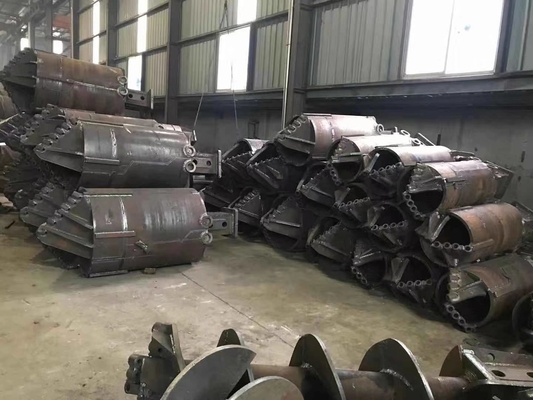 Alat Pengeboran Pondasi Tiang Ember Batu Tipe Terbuka Batu 30mm