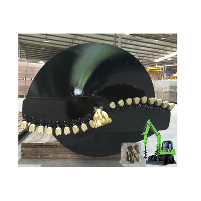 46Kg Hidrolik Earth Operator Auger 585Mm Kisaran Kecepatan 44-98Rpm