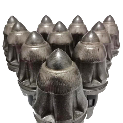 Auger Round Shank Bullet Teeth Bit 25mm Rock Bucket