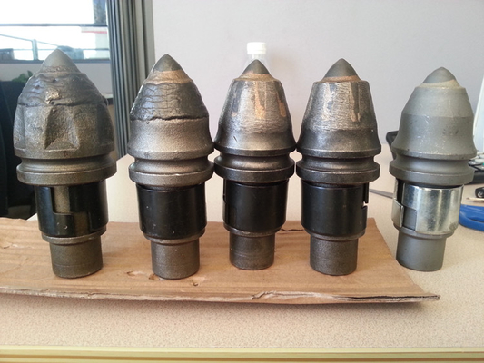 19mm Carbide Bullet Teeth Rotary Drilling Tools Untuk Konstruksi