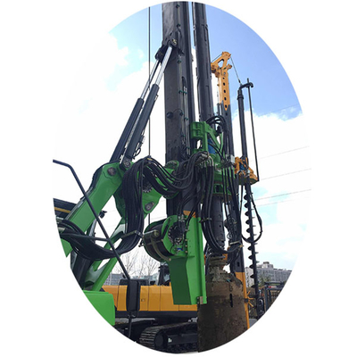 Mesin Rig Pengeboran Putar Mini Super Bore Pile Disesuaikan KR125A