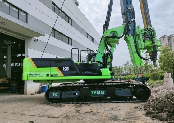 KR360C Hidrolik Earth Piling Rig Heavy Construction Machine Bored Equipment