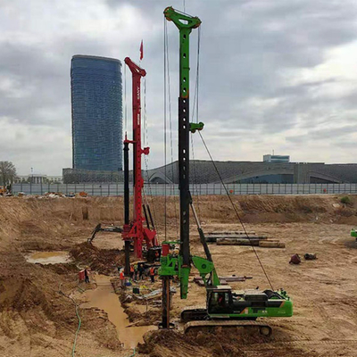 Sistem Rig Pengeboran Geoteknik Hidraulik Sepenuhnya Crawler Portable Kecil
