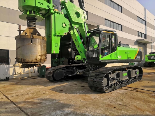 Rig Pile Rig Pengeboran Putar Statis Tim RD 220kN.M Torsi Hidraulik 2000mm