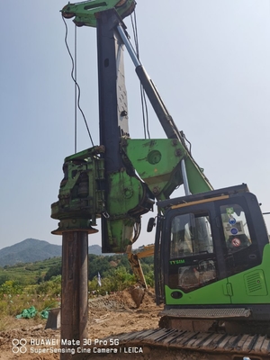 Diesel Low Headroom 20t Piling Rig 60m 200kNm Torsi Putar 30rpm