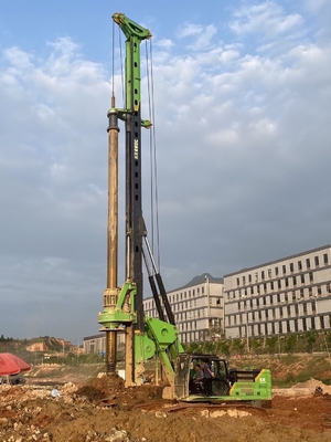 KR220M Rig Pengeboran Putar Hidraulik Pekerjaan Konstruksi Multifungsi CFA 20m