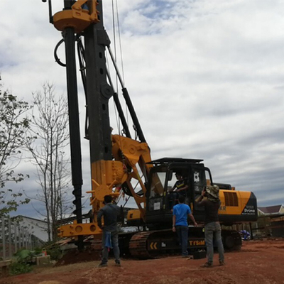 1000KN Max Load Rig Pengeboran PLC Multifungsi 800KN 45m Tiang Tinggi