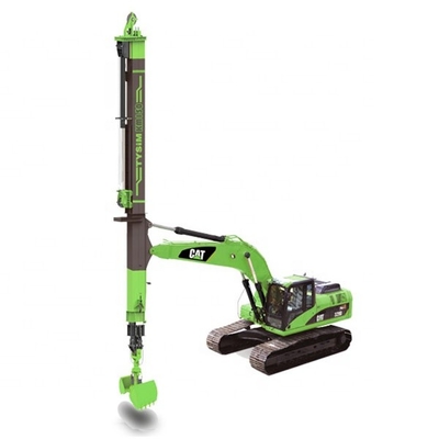 APIE KM150 Excavator Long Reach Clamshell Telescopic Arm Dengan kedalaman 15m