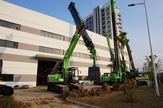 Km150 Telescopic Arm 15m kedalaman Telescopic Excavator Long Reach Boom Untuk Konstruksi