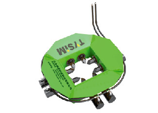 Warna yang disesuaikan KP500S Penggali hidrolik dipasang Beton Pile Breaker Head Cutter Untuk Konstruksi