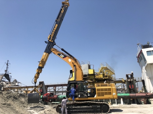KM260 Clamshell Telescopic Boom Arm Long Excavator 1600Kg Berat