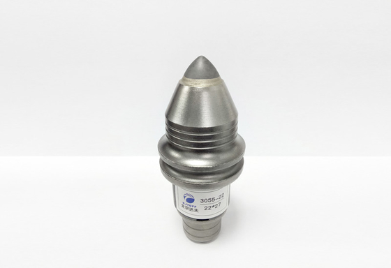 Alat pengeboran fondasi Tungsten Karbida Bullet Teeth Hard Rock Untuk Auger Bit