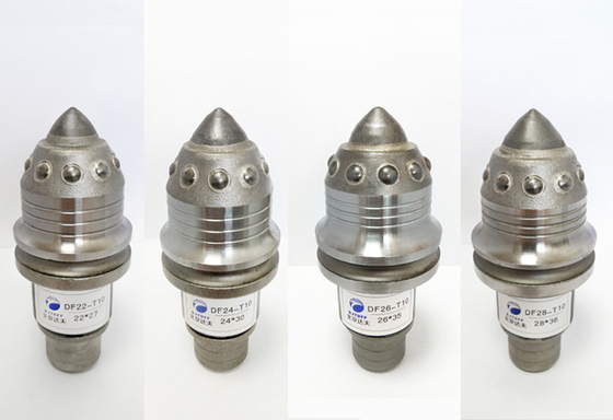 3055 Deep Drilling Rig Tool Precision Engineering Bullet Teeth Untuk Penggerek