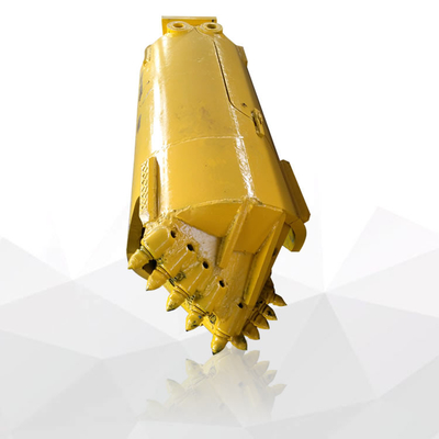 Double Bottom Standar Pengeboran Bucket Open Type Untuk Pile Foundation