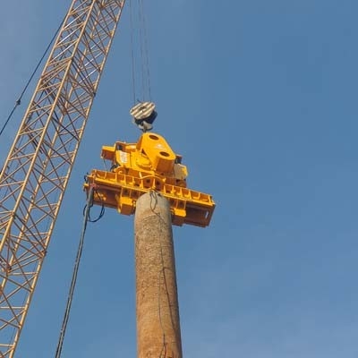 Mesin Pengeboran Palu Vibro Listrik Palu Untuk Mesin Piling Konstruksi