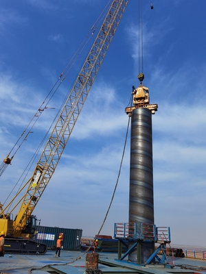 Peralatan teknik presisi tinggi APZ45A untuk Mesin Piling Konstruksi Vibro Electric Hammer