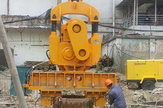 Remote Control Pile Driving Equipment Electric Pile Vibro Hammer