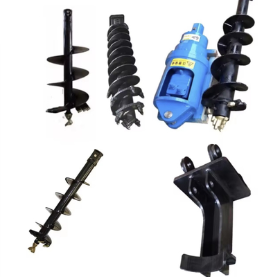 13-20t Excavator Backhoe Hydraulic Earth Auger Drill Dengan S6 Auger
