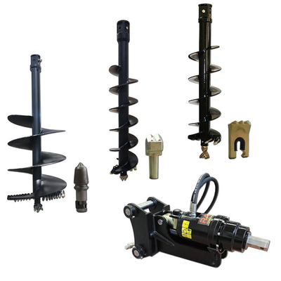 Pengikat Excavator Hydraulic Earth Drill Auger Dengan Sertifikat CE
