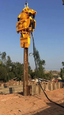 Vibro Hammer APZ60A Crane Type Electric Vibratory Pile Hammer Untuk Sheet Pile, Pile Driver Hammer
