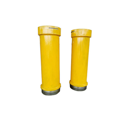 Rotary Drilling Rig Tremie Pipe dengan sambungan kabel kawat
