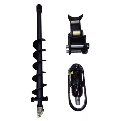 1-2t Excavator Backhoe Hydraulic Earth Auger Drill Dengan S4 Auger