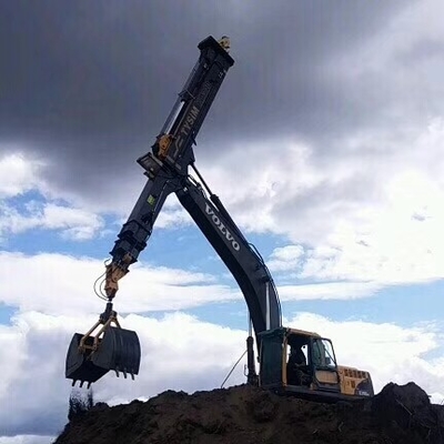 Tangan depan Splint Telescopic Clamshell Excavator Peralatan yang sempurna