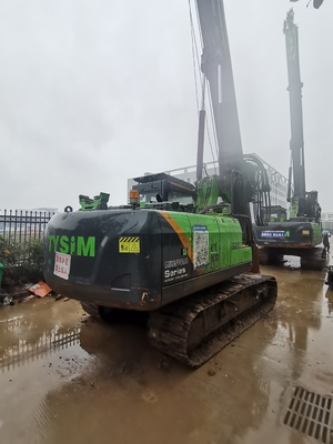35m Digunakan Piling Rig Hydraulic Crawler Drill Machine dengan Platform Kontrol Elektronik Generasi Baru untuk Konstruksi