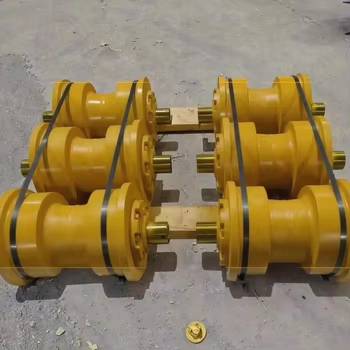 Bagian Mesin Konstruksi 184-6305 ROLLER GP-TRACK-SINGLE FLANGE untuk EXCAVATOR