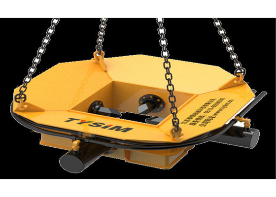 34.3mpa Hydraulic Square Concrete Pile Breaker Pile Breaker Machine 135mm