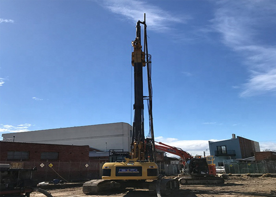Multifungsi 400KN Langsung Rotary Drilling Rig Piling Mesin Bor Hidrolik Lubang Bor