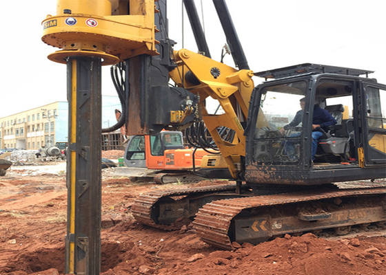 30rmp 20m Mesin Bor Hidrolik Rotary Tahan Lama 48m / Min Peralatan Piling Bekas