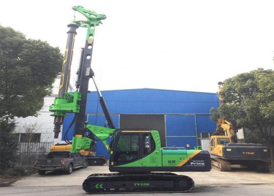 34.3mpa 60kNm Hidrolik Rotary Piling Rig Ground Screw Pile Driver Pile Drilling Rig