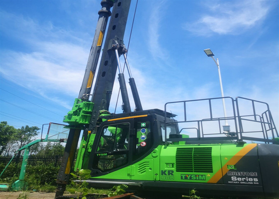 Mesin Pengeboran Rotary Hidrolik Konstruksi 90kNm Mini Excavator Sheet Pile Driver