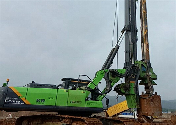 1300mm 125kNm Bore Pile Hydraulic Hammer Piling Machine Rotary Drilling Rig Machine 3000mm