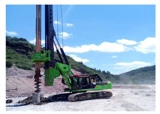 64m 2000mm Ground Hole Rotary Pile Machine Mesin Pengeboran Air Tanah Hidrolik Penuh
