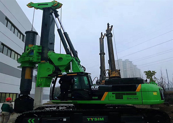 2500mm 360knm Mesin Pengeboran Lubang Bor Hidrolik Rotary Piling Rig CE